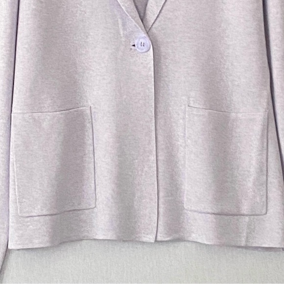 Kinross 2023 Women’s Cotton Cashmere Blend Cardigan Blazer - Picture 5 of 8